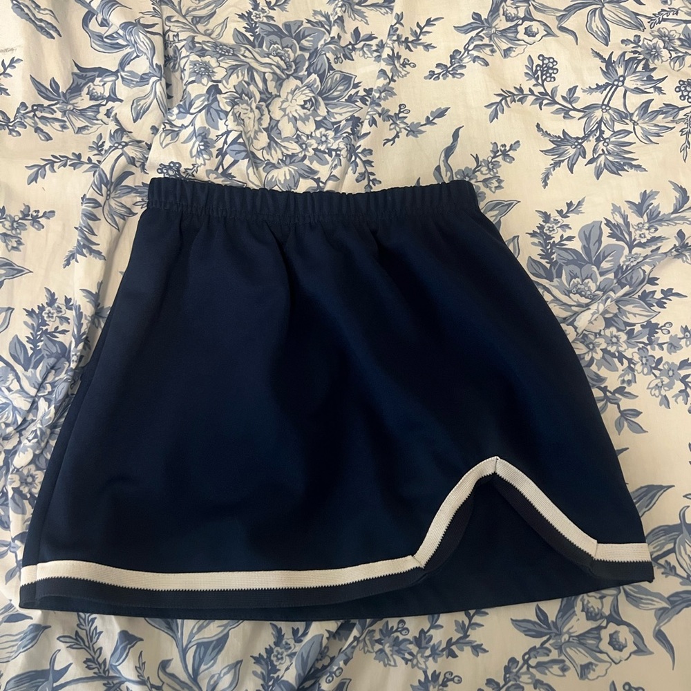 Navy & White Blue Women's Skirt